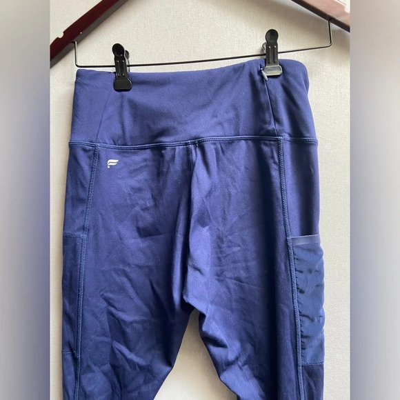 Fabletics Motion365 blue high waist  leggings Sz M - Picture 3 of 9